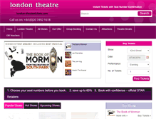 Tablet Screenshot of london-theatretickets.com